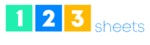 123 Sheets logo